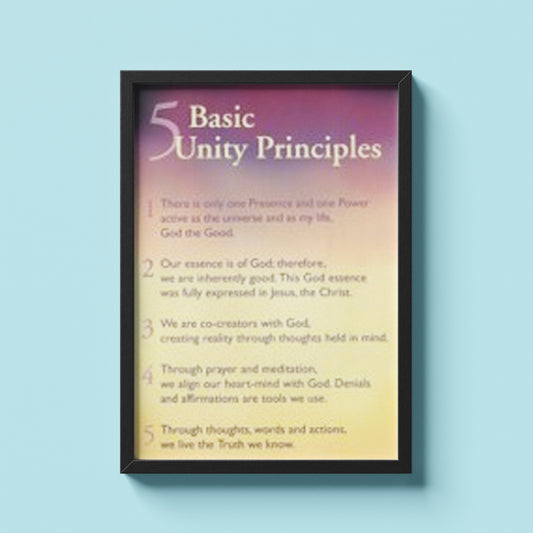 5 Basic Principles Poster