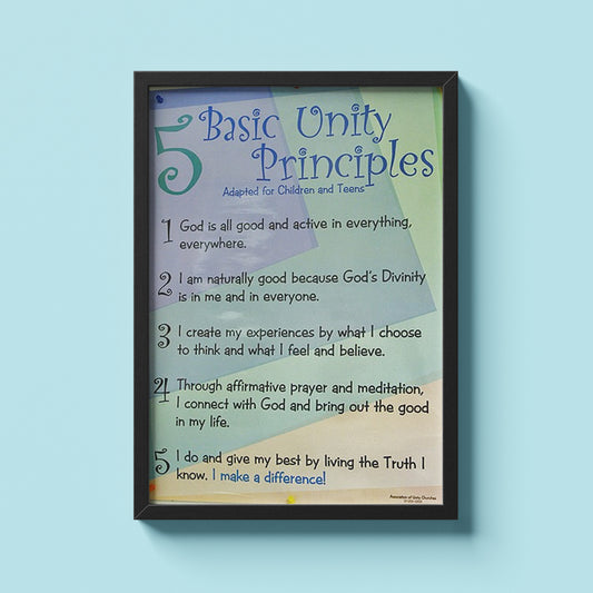 5-Basic Principles Poster - Youth
